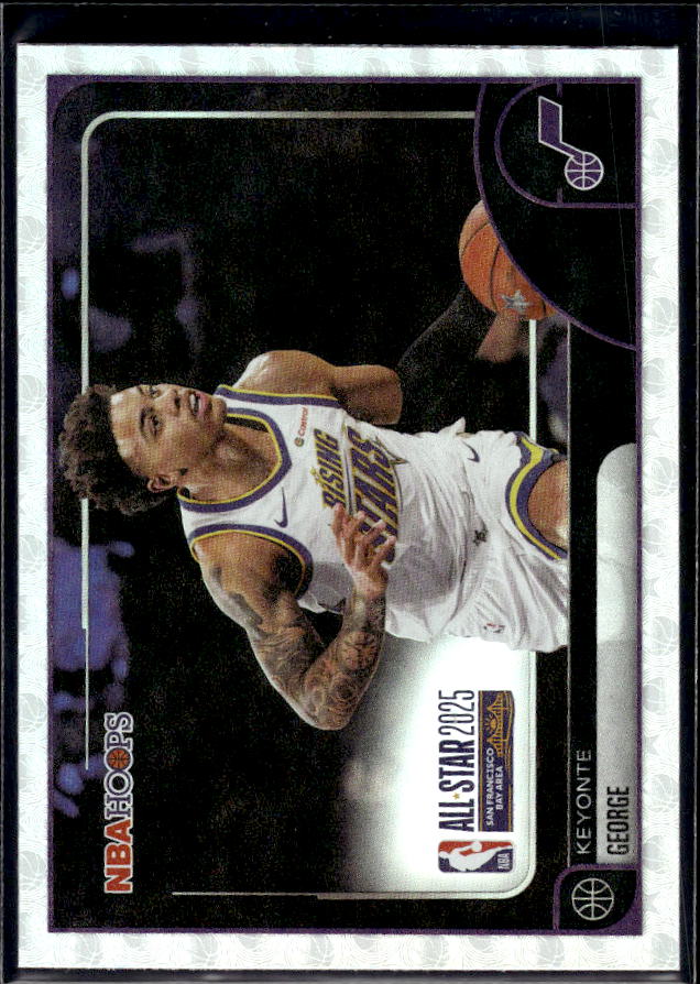 2025-26 Hoops #299 Keyonte George All-Star – front