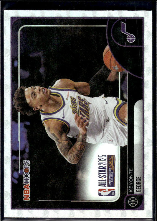 2025-26 Hoops #299 Keyonte George All-Star – front
