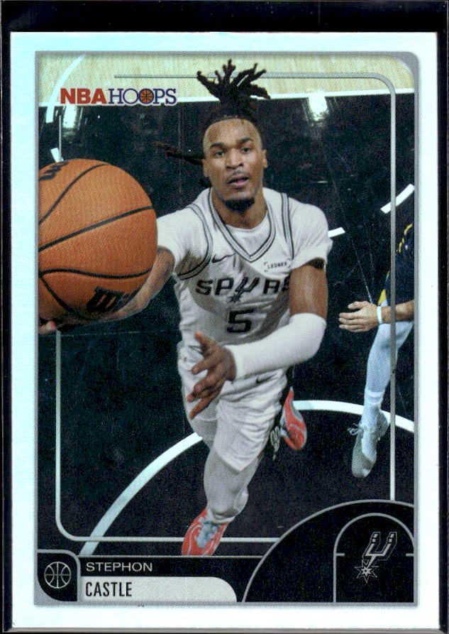 2025-26 Hoops #47 Stephon Castle Base – front
