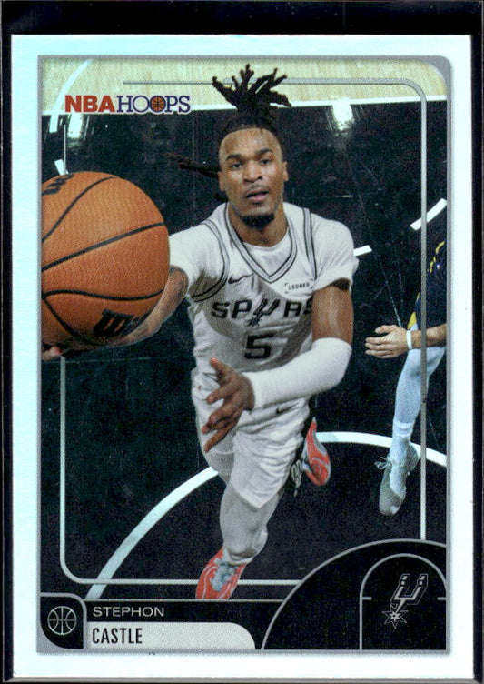 2025-26 Hoops #47 Stephon Castle Base – front