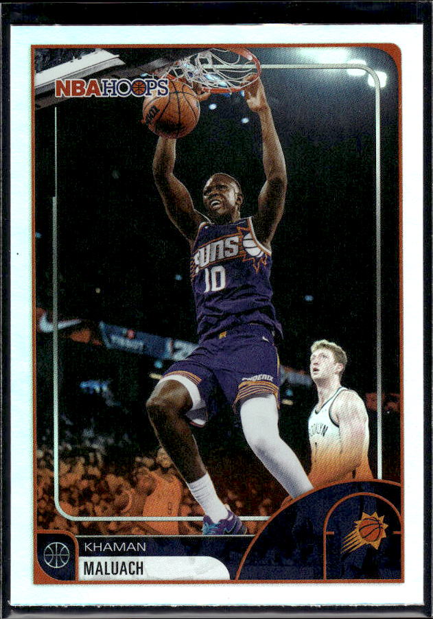 2025-26 Hoops #66 Khaman Maluach Base – front