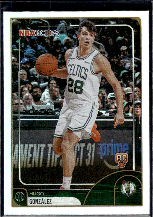 2025-26 Hoops #72 Hugo Gonzalez Base – front