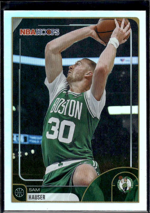 2025-26 Hoops #115 Sam Hauser Base – front