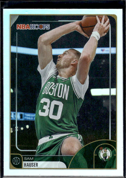 2025-26 Hoops #115 Sam Hauser Base – front