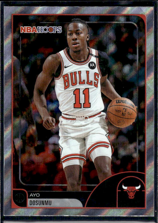2025-26 Hoops #252 Ayo Dosunmu Base – front