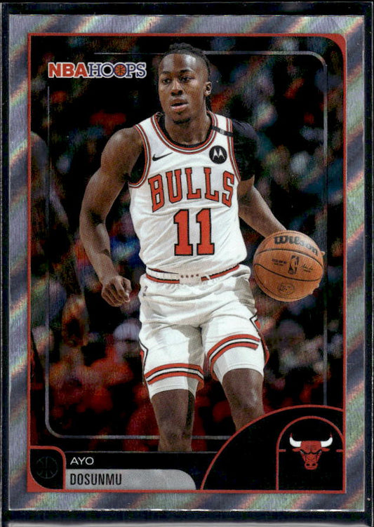 2025-26 Hoops #252 Ayo Dosunmu Base – front