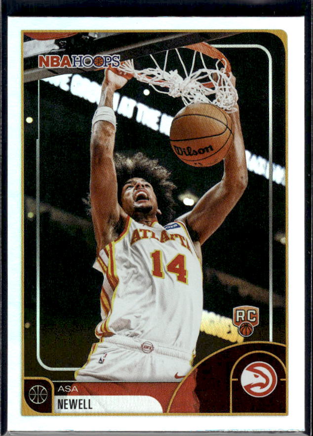 2025-26 Hoops #52 Asa Newell Base – front