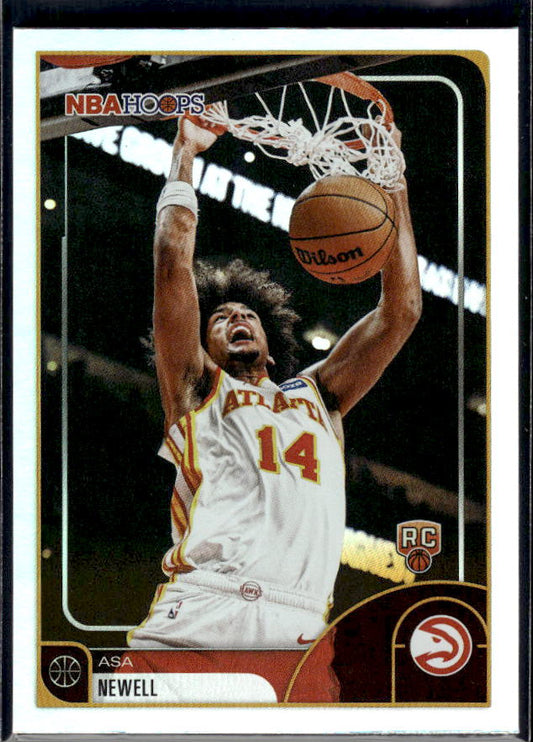 2025-26 Hoops #52 Asa Newell Base – front