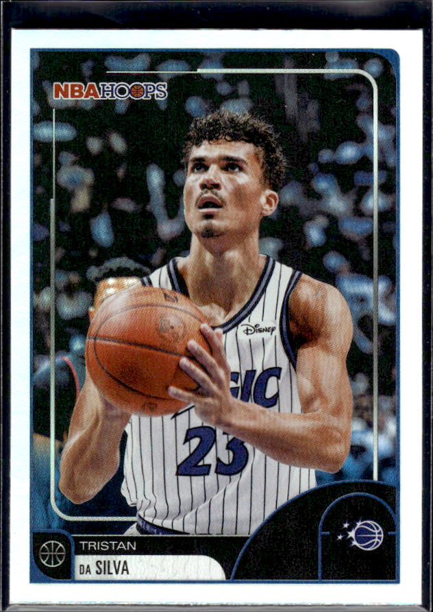 2025-26 Hoops #242 Tristan da Silva Base – front