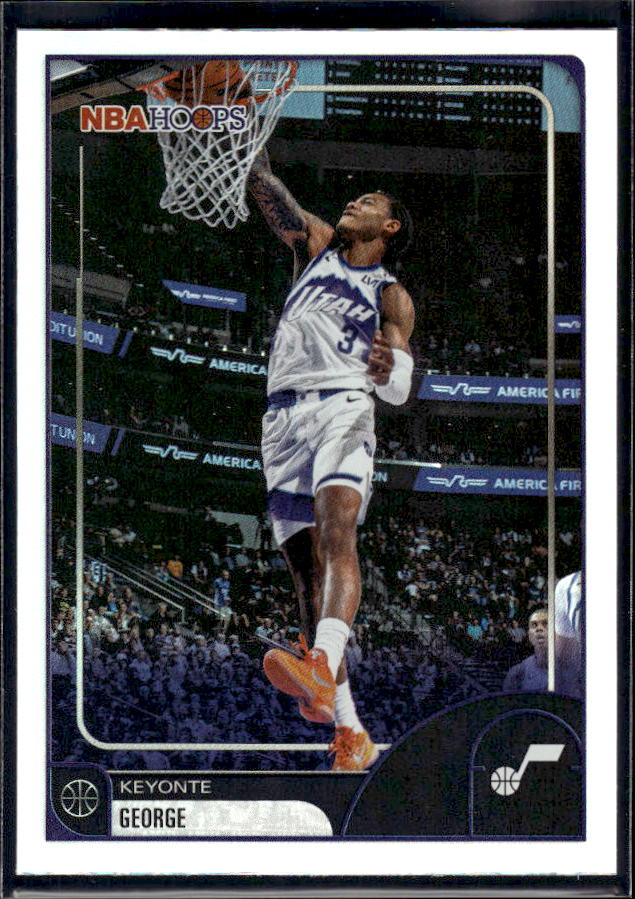 2025-26 Hoops #45 Keyonte George Base – front