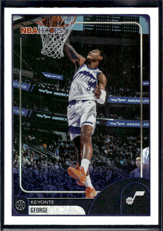 2025-26 Hoops #45 Keyonte George Base – front