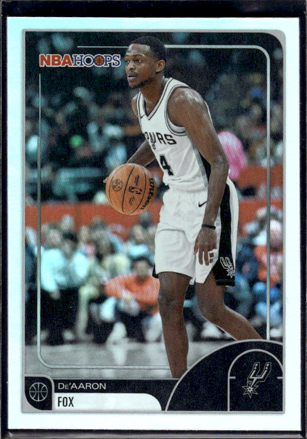 2025-26 Hoops #18 De'Aaron Fox Base – front