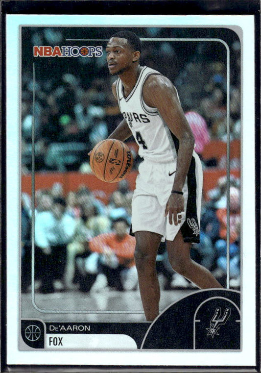 2025-26 Hoops #18 De'Aaron Fox Base – front