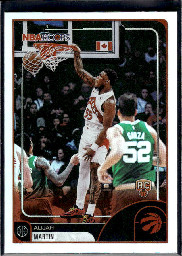 2025-26 Hoops #32 Alijah Martin Base – front