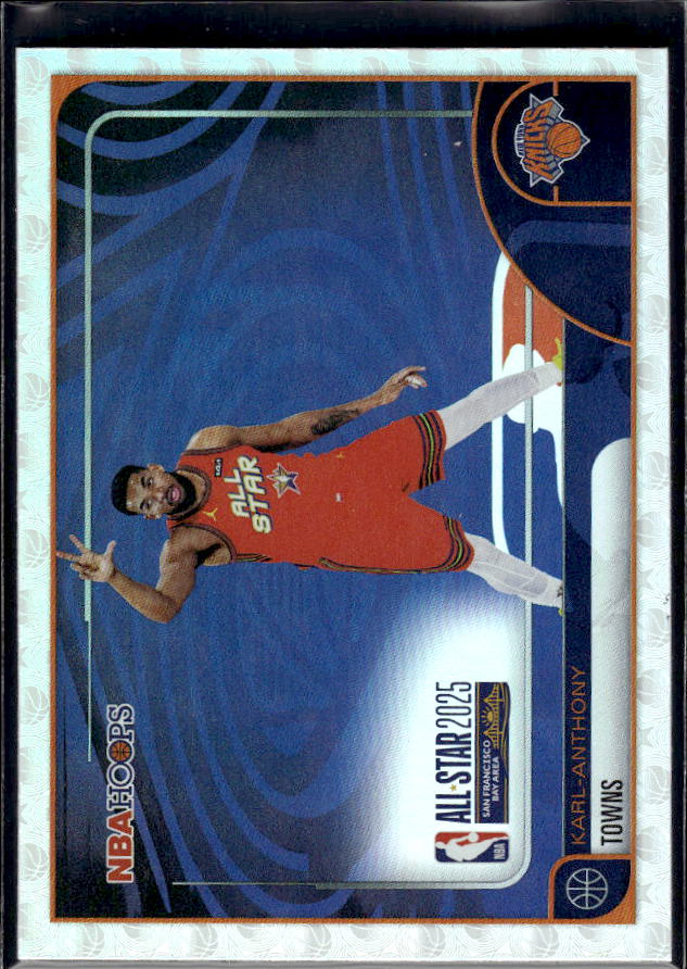 2025-26 Hoops #292 Karl-Anthony Towns All-Star – front