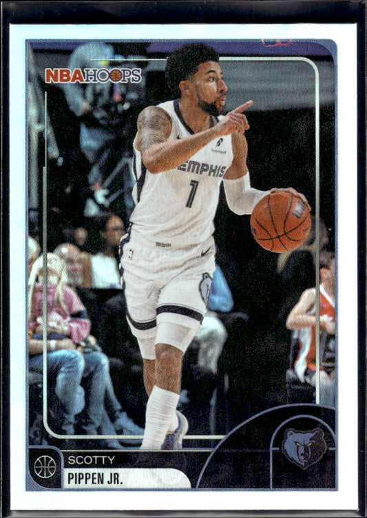 2025-26 Hoops #163 Scotty Pippen Jr. Base – front