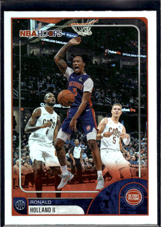 2025-26 Hoops #103 Ronald Holland II Base – front
