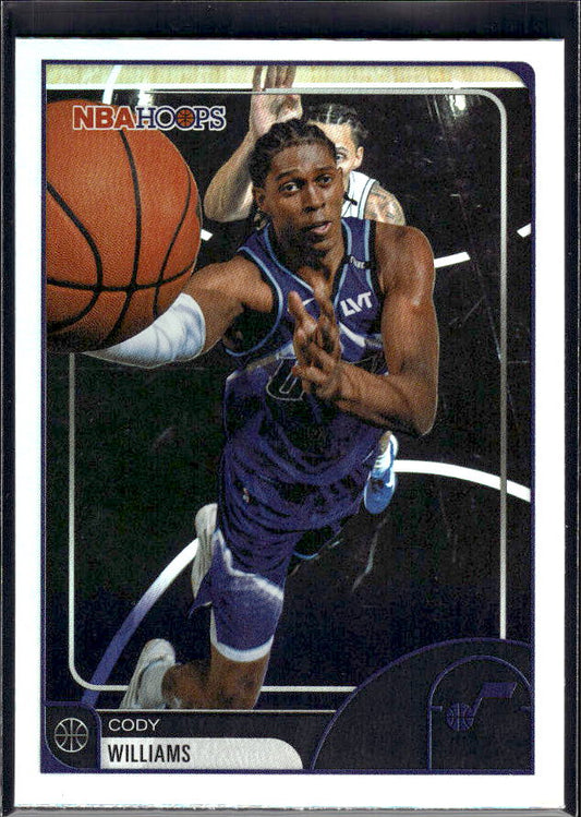 2025-26 Hoops #121 Cody Williams Base – front