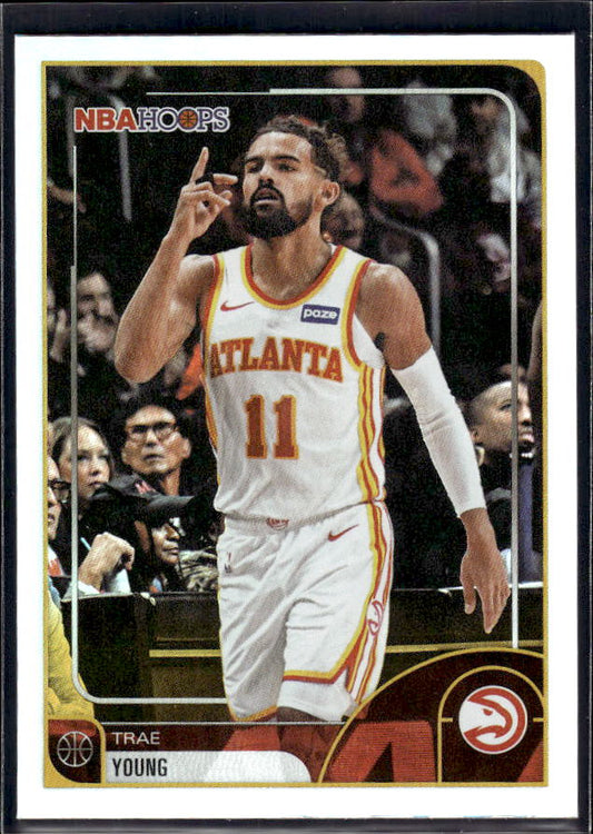 2025-26 Hoops #259 Trae Young Base – front