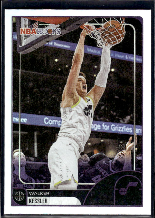 2025-26 Hoops #168 Walker Kessler Base – front