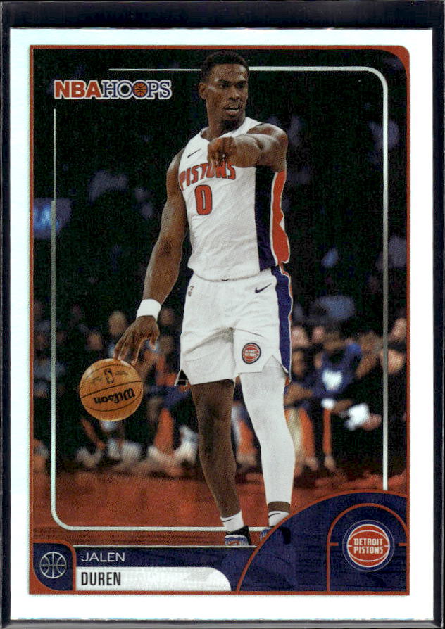 2025-26 Hoops #99 Jalen Duren Base – front