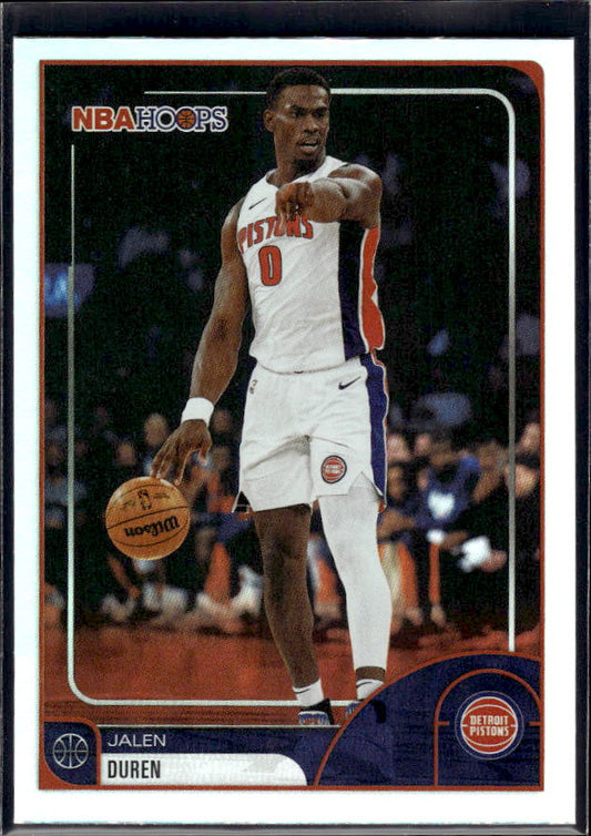 2025-26 Hoops #99 Jalen Duren Base – front