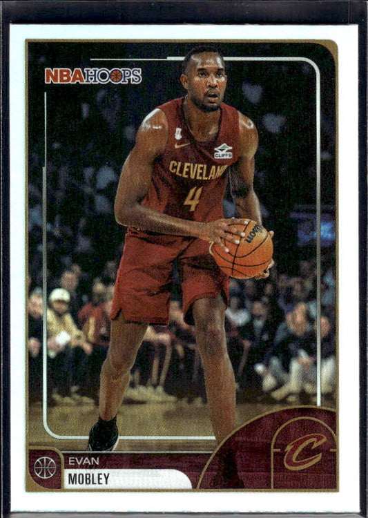 2025-26 Hoops #28 Evan Mobley Base