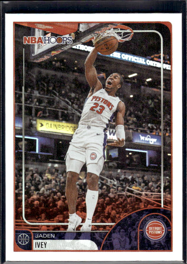 2025-26 Hoops #187 Jaden Ivey Base – front