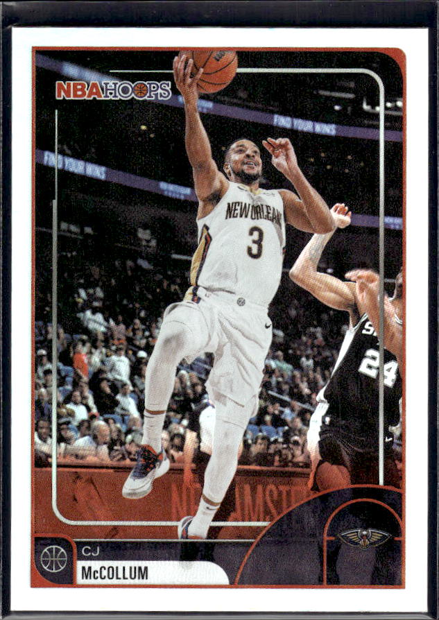 2025-26 Hoops #200 CJ McCollum Base – front