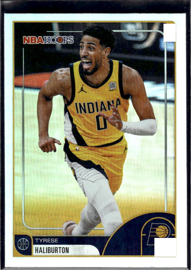 2025-26 Hoops #149 Tyrese Haliburton Base – front