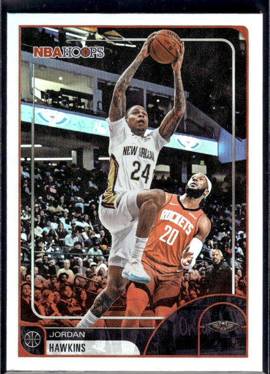 2025-26 Hoops #139 Jordan Hawkins Base – front
