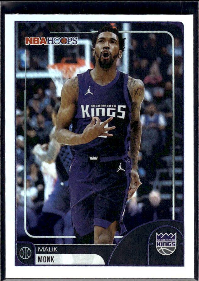 2025-26 Hoops #205 Malik Monk Base – front