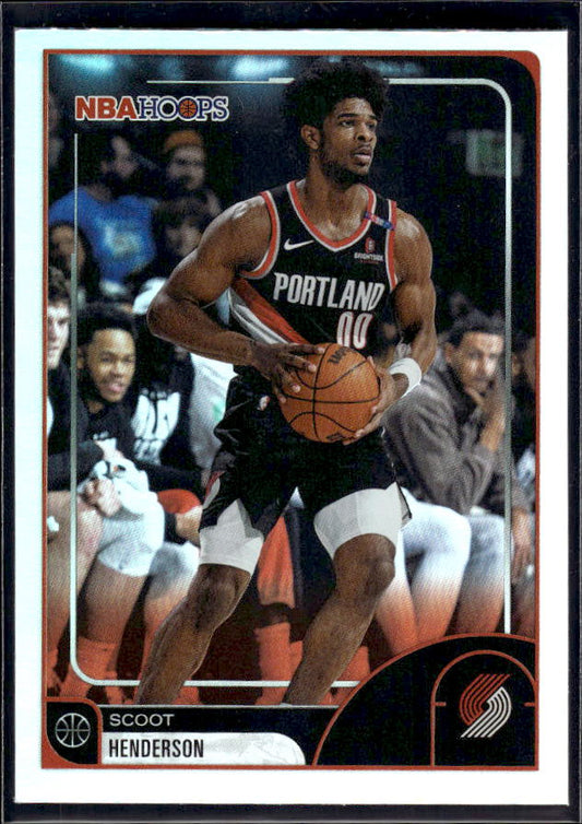 2025-26 Hoops #85 Scoot Henderson Base – front