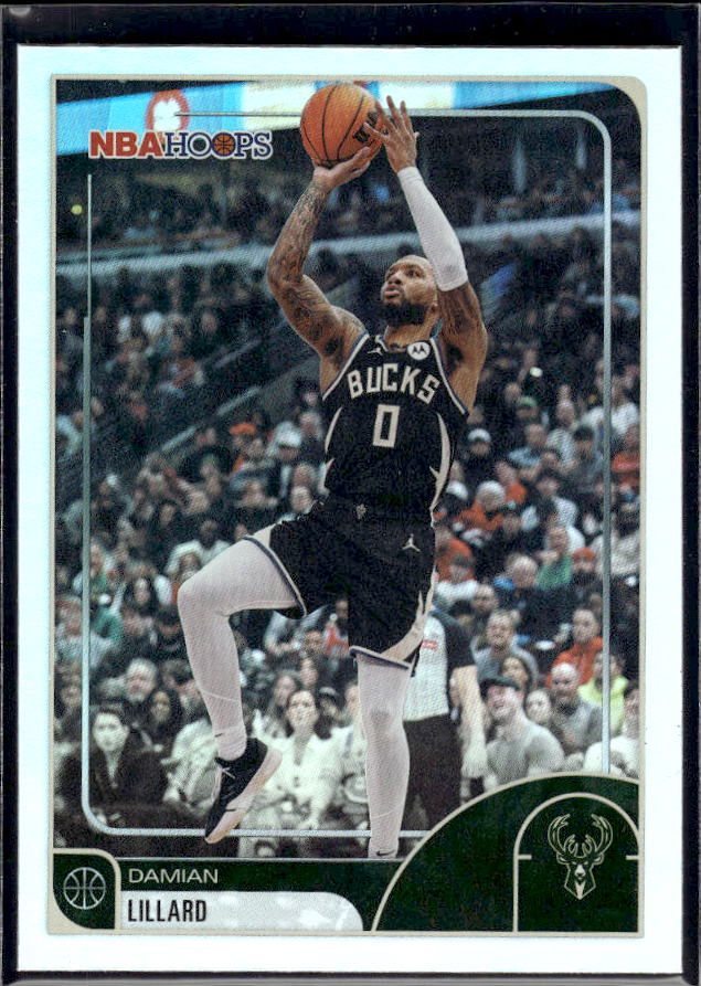 2025-26 Hoops #136 Damian Lillard Base – front
