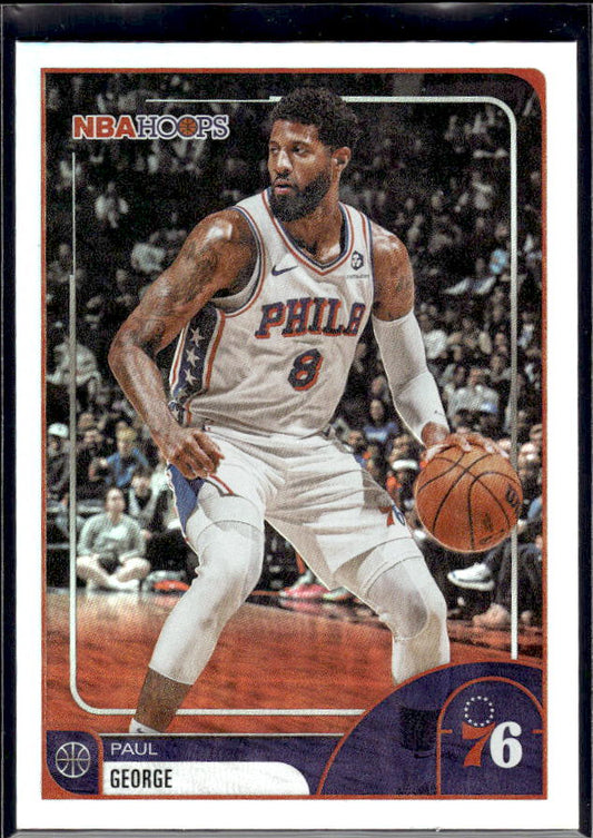 2025-26 Hoops #130 Paul George Base – front