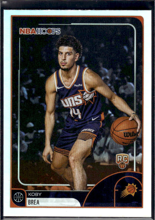 2025-26 Hoops #17 Koby Brea Base – front