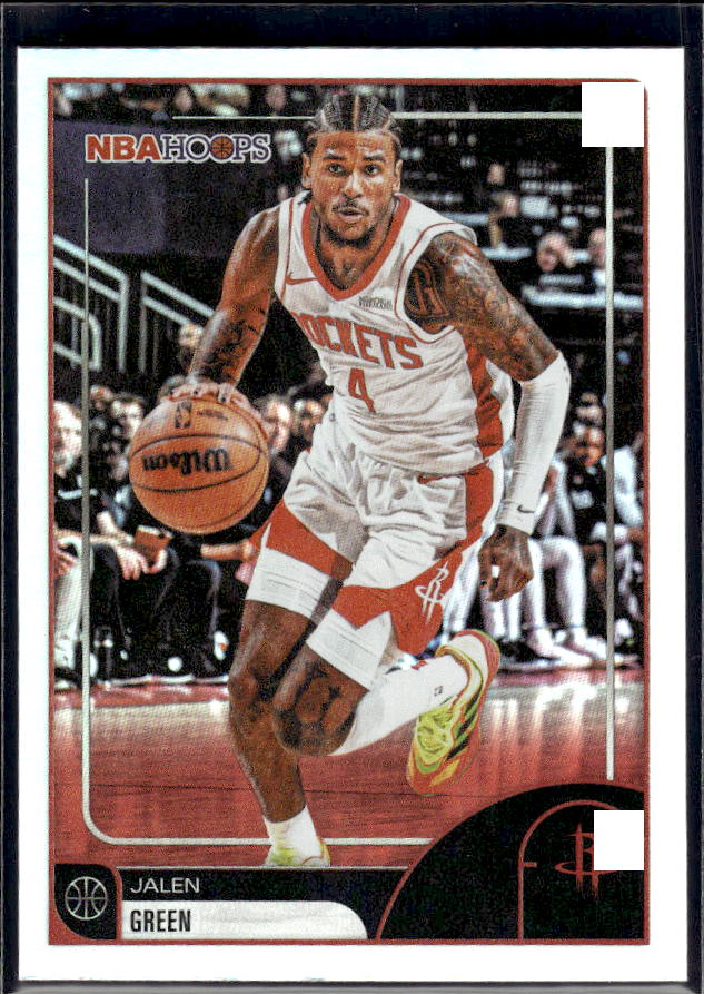 2025-26 Hoops #102 Jalen Green Base – front