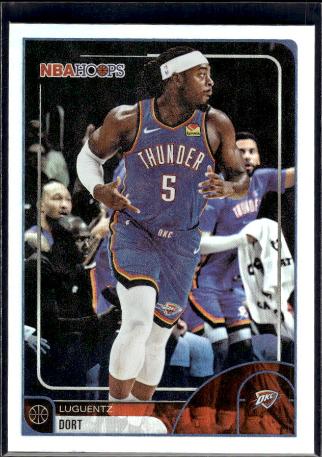 2025-26 Hoops #202 Luguentz Dort Base – front