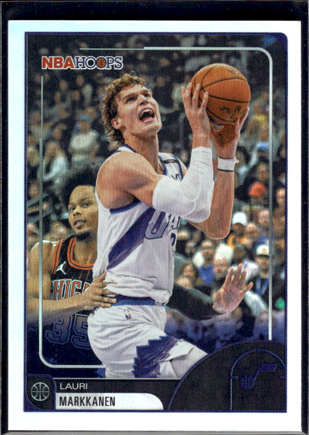 2025-26 Hoops #119 Lauri Markkanen Base – front
