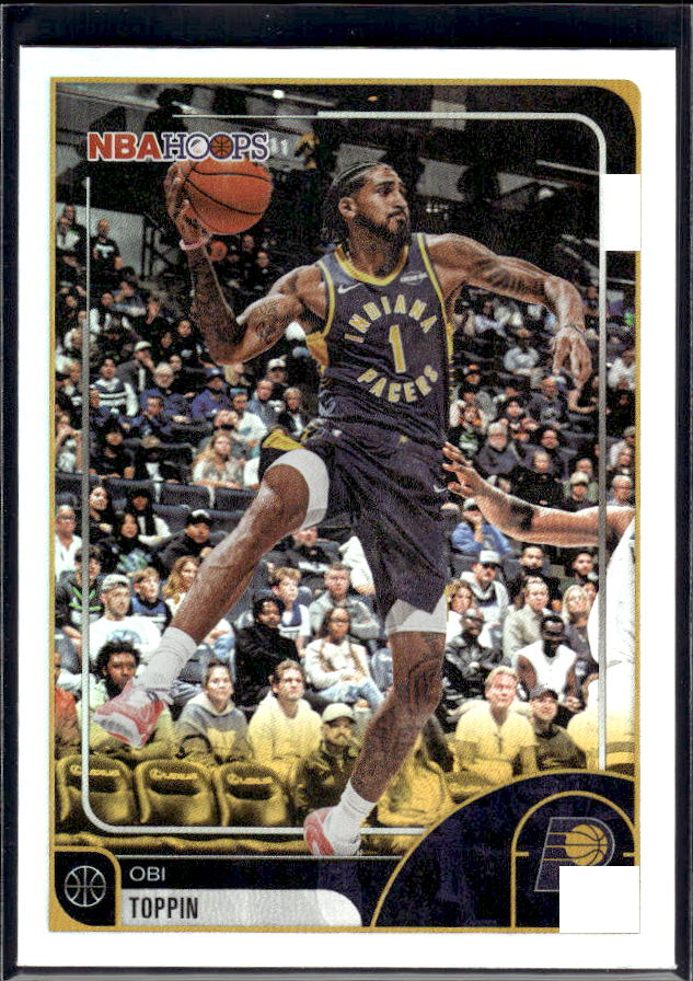 2025-26 Hoops #225 Obi Toppin Base – front