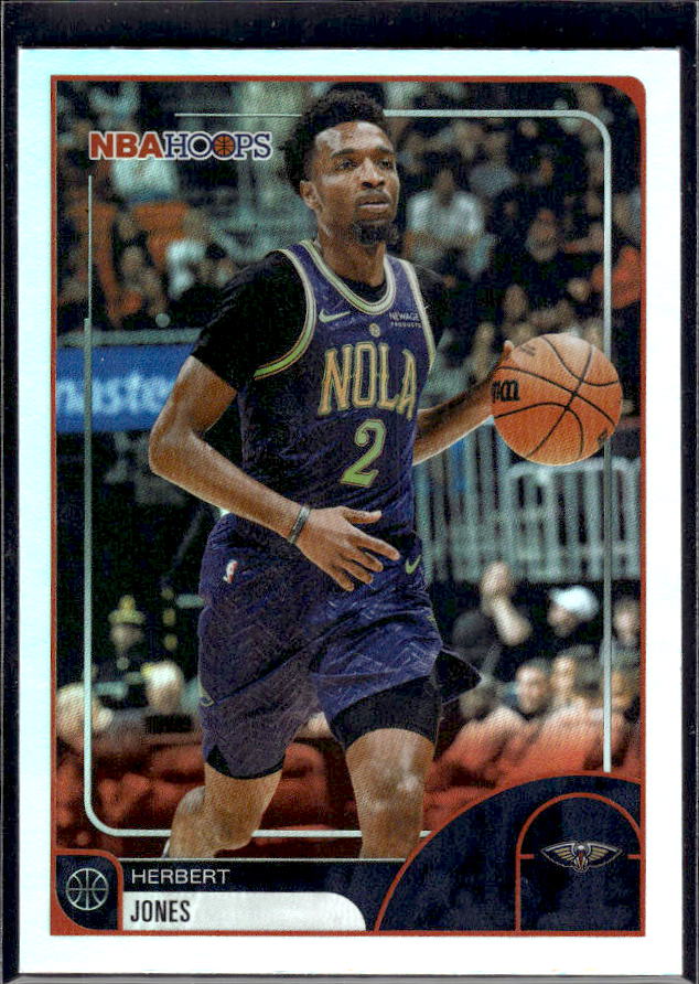 2025-26 Hoops #257 Herbert Jones Base – front