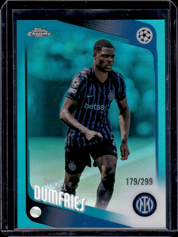 UEFA Chrome #145 Denzel Dumfries /299