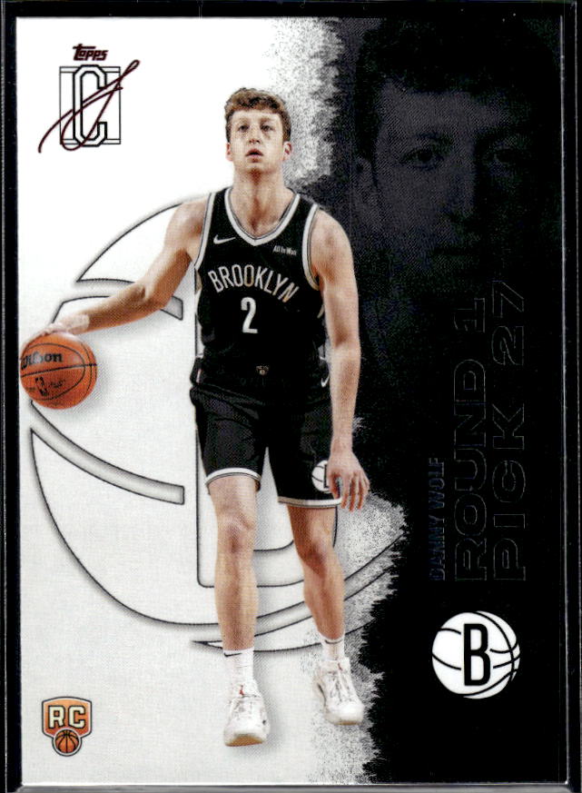 2025-26 Topps Signature Class #123 Danny Wolf - framsida