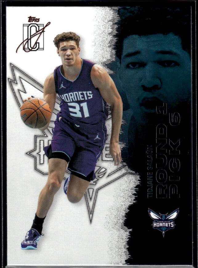 2025-26 Topps Signature Class #79 Tidjane Salaün - framsida