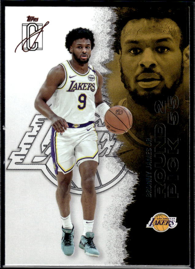 2025-26 Topps Signature Class #1 Bronny James Jr. - framsida