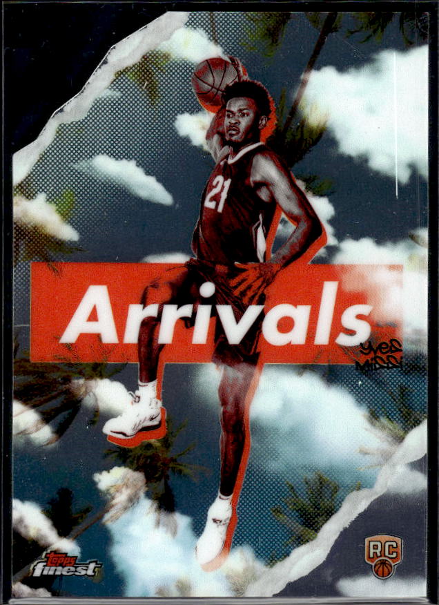 2024-25 Finest #A-19 Yves Missi Arrivals - framsida