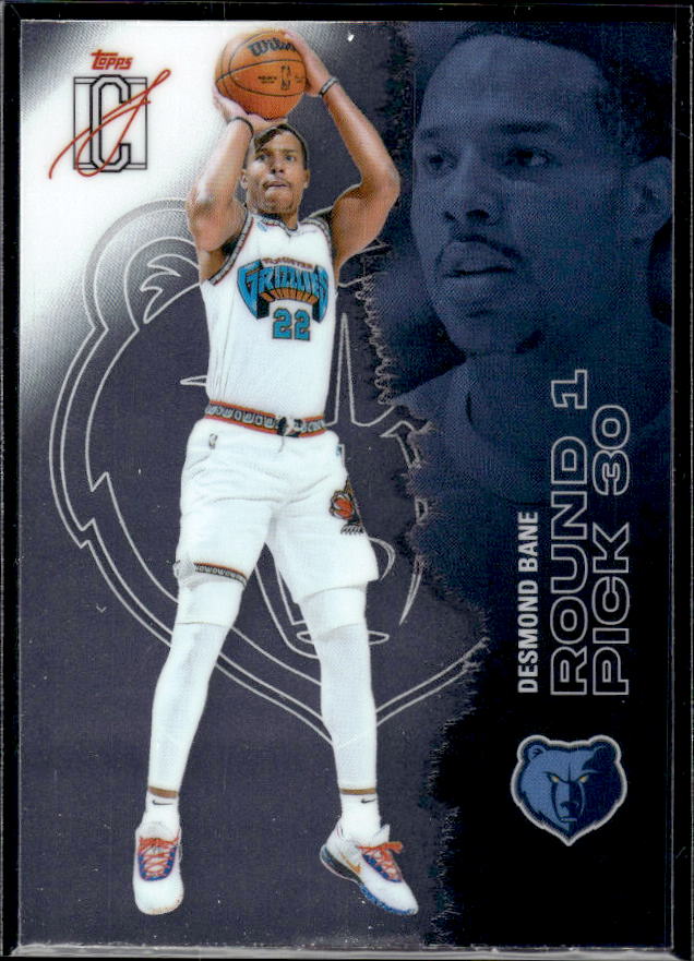 2023-24 Topps Midnight #80 Desmond Bane - framsida
