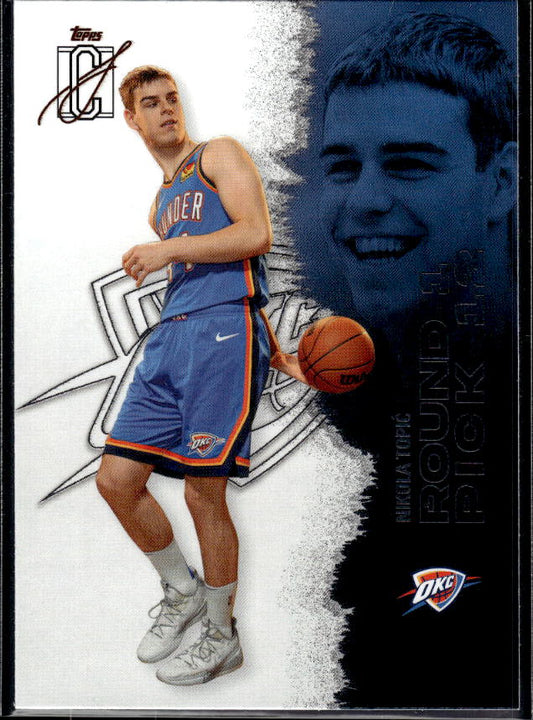 2025-26 Topps Signature Class #47 Nikola Topić - framsida
