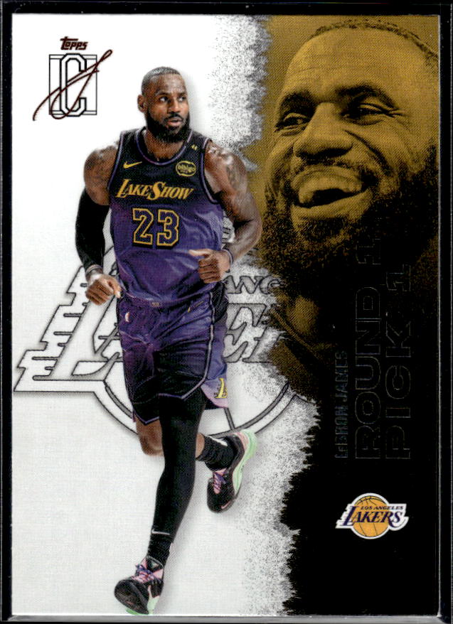 2025-26 Topps Signature Class #51 LeBron James - framsida
