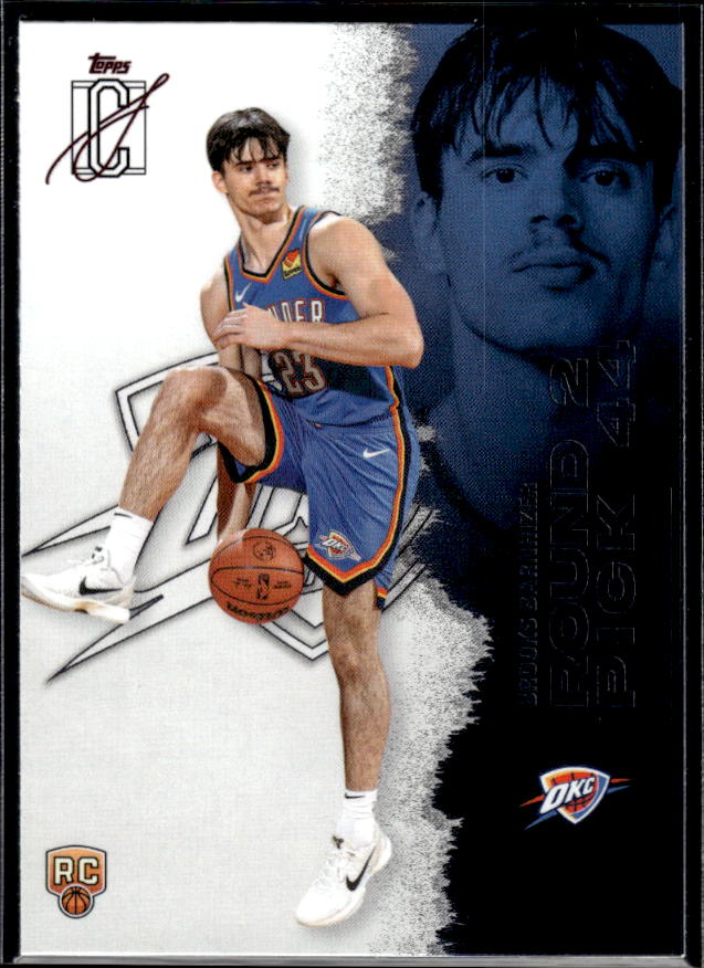 2025-26 Topps Signature Class #137 Brooks Barnhizer - framsida
